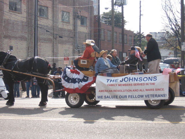 Johnson Family, Birmingham Veterans' Day Parade 2008